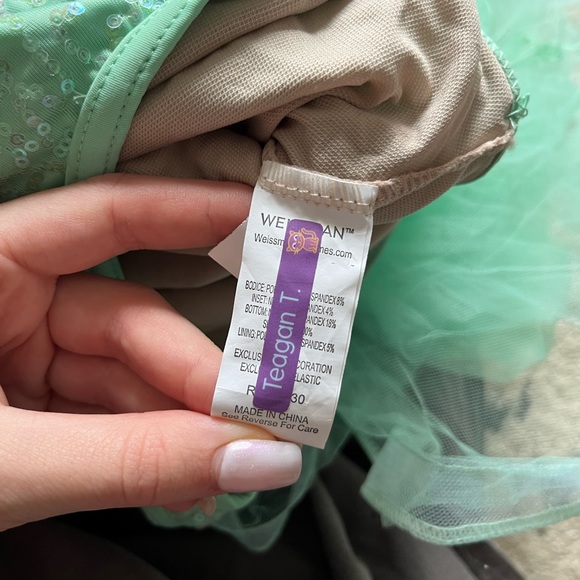 Weissman Green & Pink Ballet Dance Costume - Picture 6 of 6